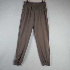 Nike One Dri-FIT Women’s Joggers M Taupe Brown Lightweight Training Pants